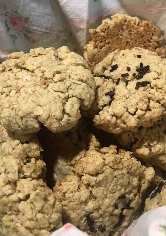 Una foto de Galletas de avena 🍪🍋