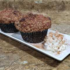 Una foto de Muffins de arándanos estilo Starbucks ☺