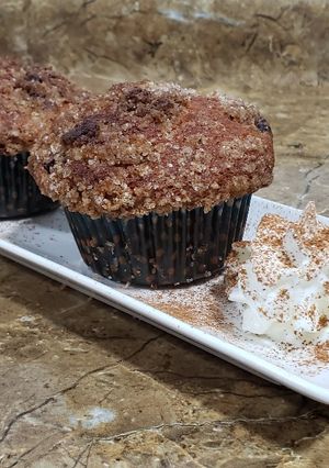 Una foto de Muffins de arándanos estilo Starbucks ☺