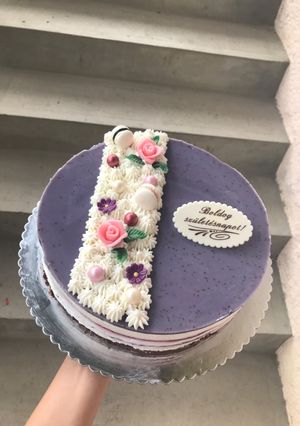 Szedres áfonyatorta 💜🖤 recept fotója