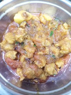 आलू बड़ी की सब्जी रेसिपी मुख्य फोटो