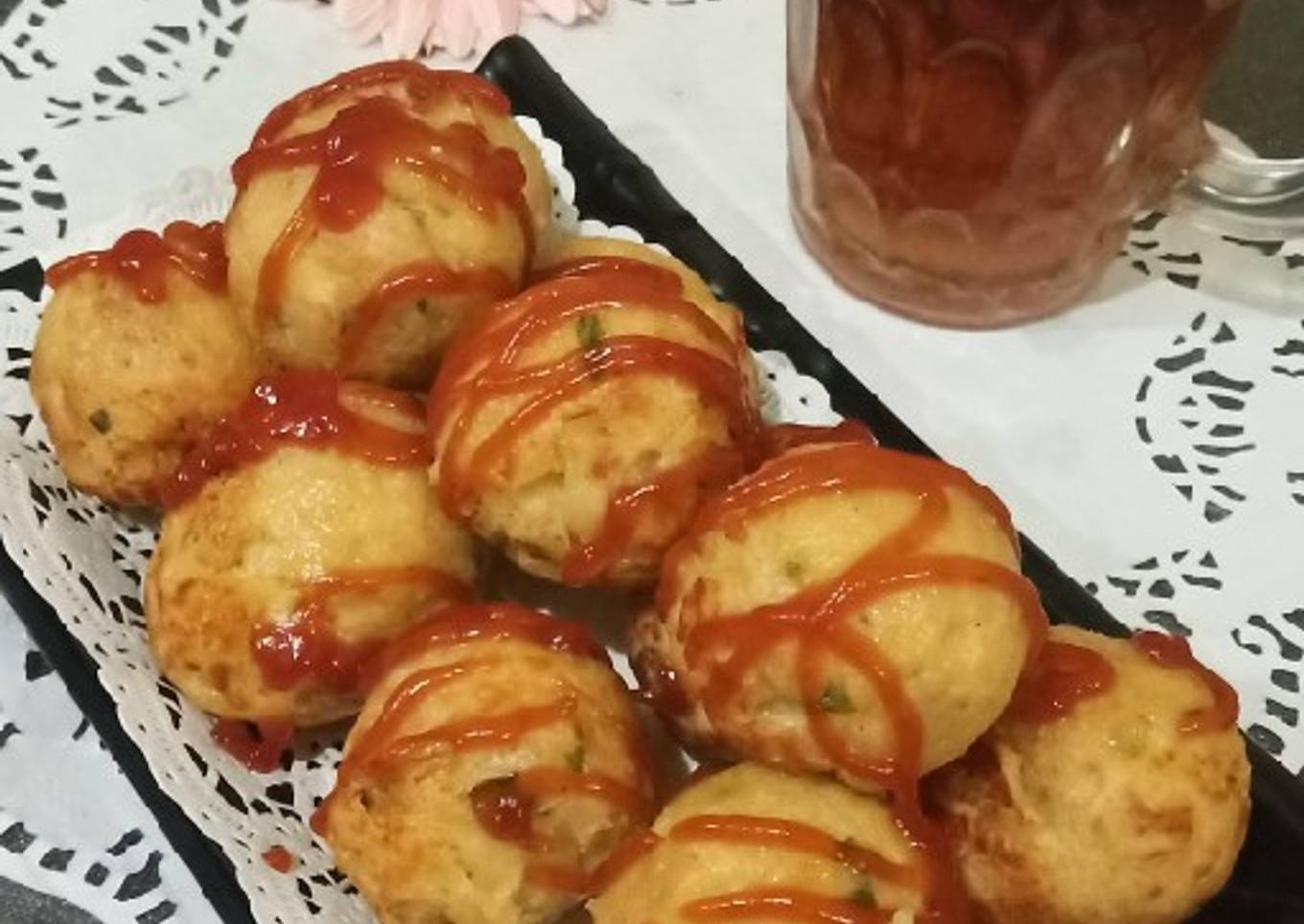 Takoyaki Bihun Ayam