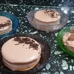 A picture of Cheese ice cream cake 🤩🤤.