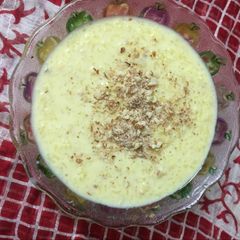 A picture of Kesar rice kheer 😋.