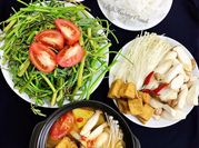 Hình ảnh của lẩu chay