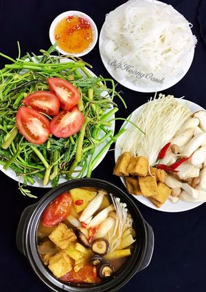 Hình của món Lẩu Thái (Chua Cay) Chay.