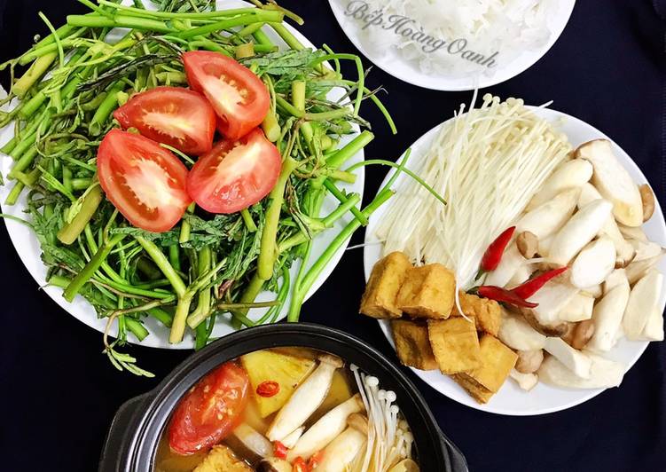 Step-by-Step Guide to Make Super Quick Homemade Lẩu Thái (Chua Cay) Chay