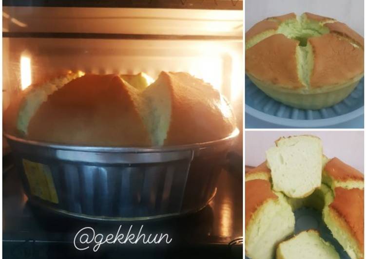 Chiffon Cake Putih Telur Tape