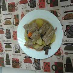 Una foto de Guiso de costillas de cerdo