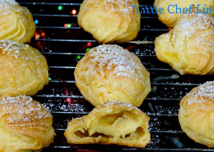 Resep Bikin Kue Sus (Choux Pastry) Enak Ringan dan Berongga - Little Chef Lintang, Bisa Manjain Lidah