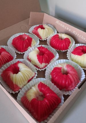 Foto resep Bolu Kukus Red Velvet Mini