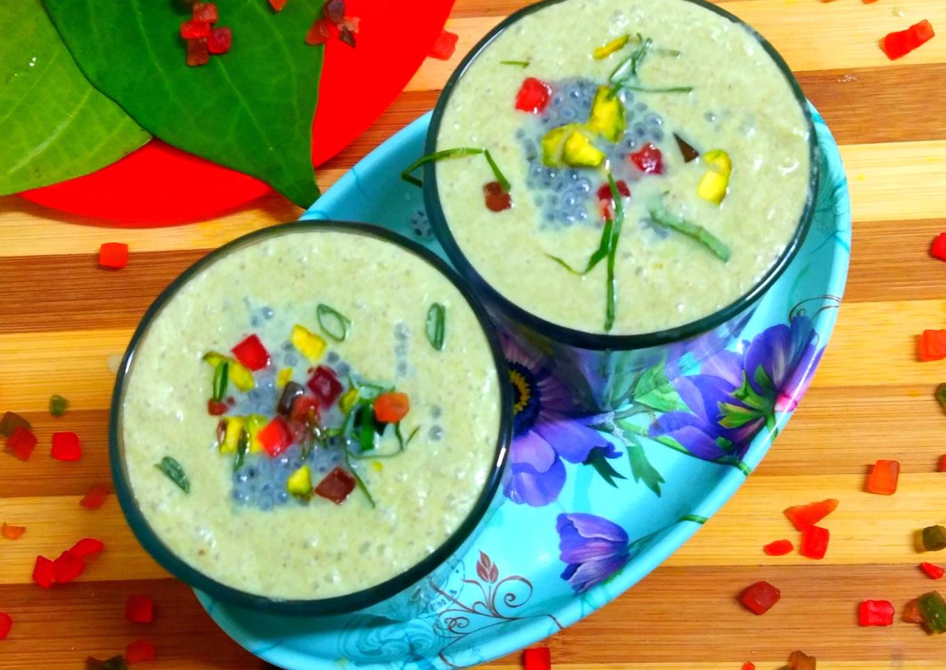 No sugar Coconut Betel Leaves refreshing Drink Milkshake