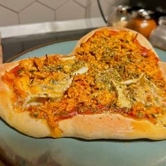 A picture of Pizza dough 🍕.