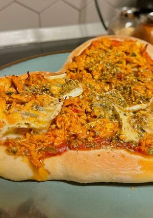 A picture of Pizza dough 🍕.