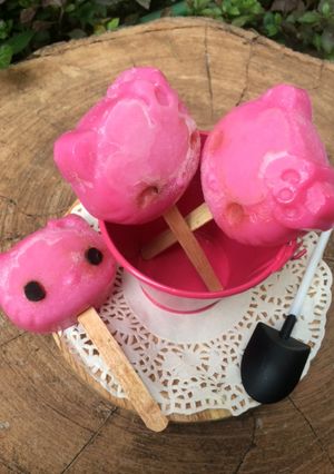 Foto resep Es Gabus Hello Kitty