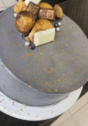 Una foto de Pastel de chocolate