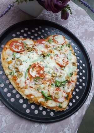 A picture of Veg pizza.