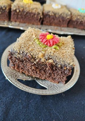 عکسی از دستور کیک شکلاتی