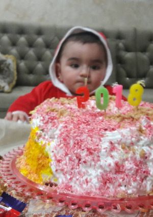 صورة لوصفة كيكة رأس السنة 😍