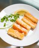 Fried seafood sticks