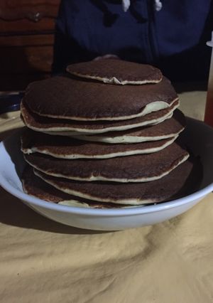 Una foto de Tortitas americanas o pancakes