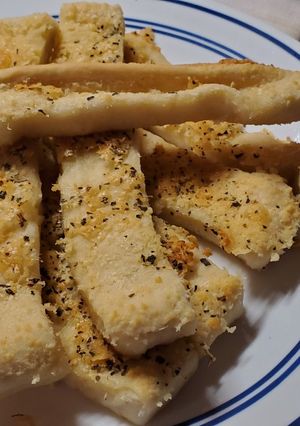 A picture of My Quick Garlic Bread sticks.