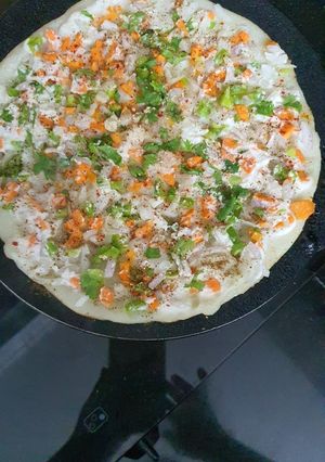 A picture of Uttapam.