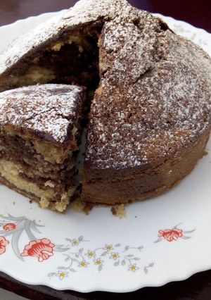 A picture of Marble cake.