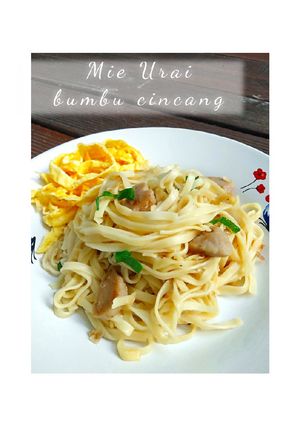 Foto resep Mie Urai (bumbu cincang)
