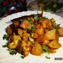 A picture of Sabzi Ki Bahaar/Mix Vegetables Sabzi.