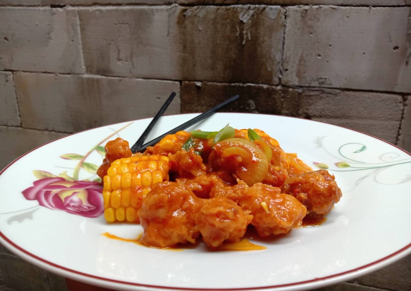 Udang Tepung Saus Padang (Seafood)