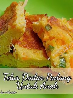 Foto resep Telur Dadar Padang Untuk Anak