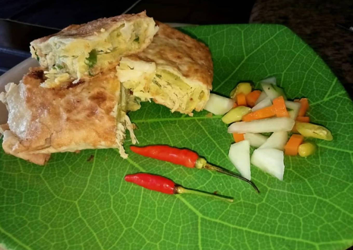 Martabak bakso keju waljamaah