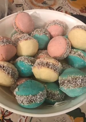 Una foto de Alfajores de maicena chic