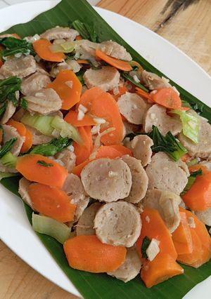 Foto resep 150. Oseng Pentol Sayuran