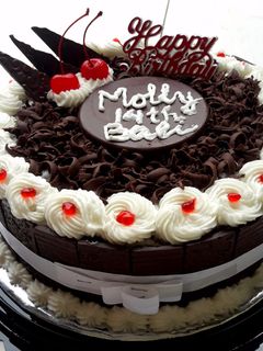 Foto resep Simple black forest