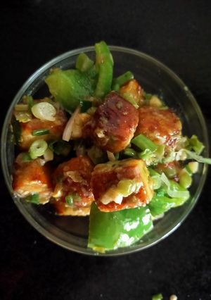 A picture of Chilli Paneer.