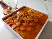 Gambar sosis pedas manis