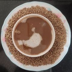 A picture of Horse gram soup.