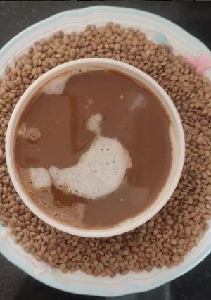 A picture of Horse gram soup.