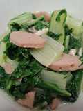 Tumis pokcoy baso