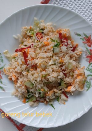 Foto resep Nasi Goreng Telur Bebek