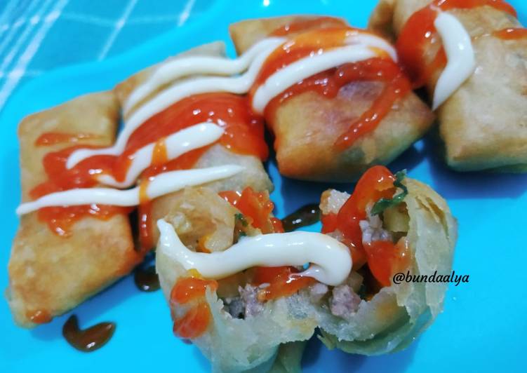 Cara Gampang memasak Beef Samosa Anti Gagal