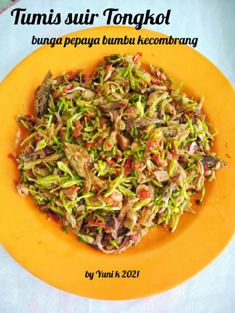 Resep Tumis suir tongkol bunga pepaya kecombrang yang Sempurna