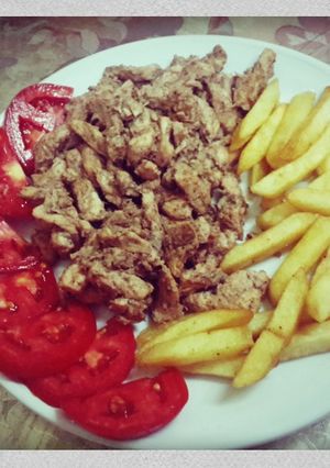 صورة لوصفة شاورما دجاج