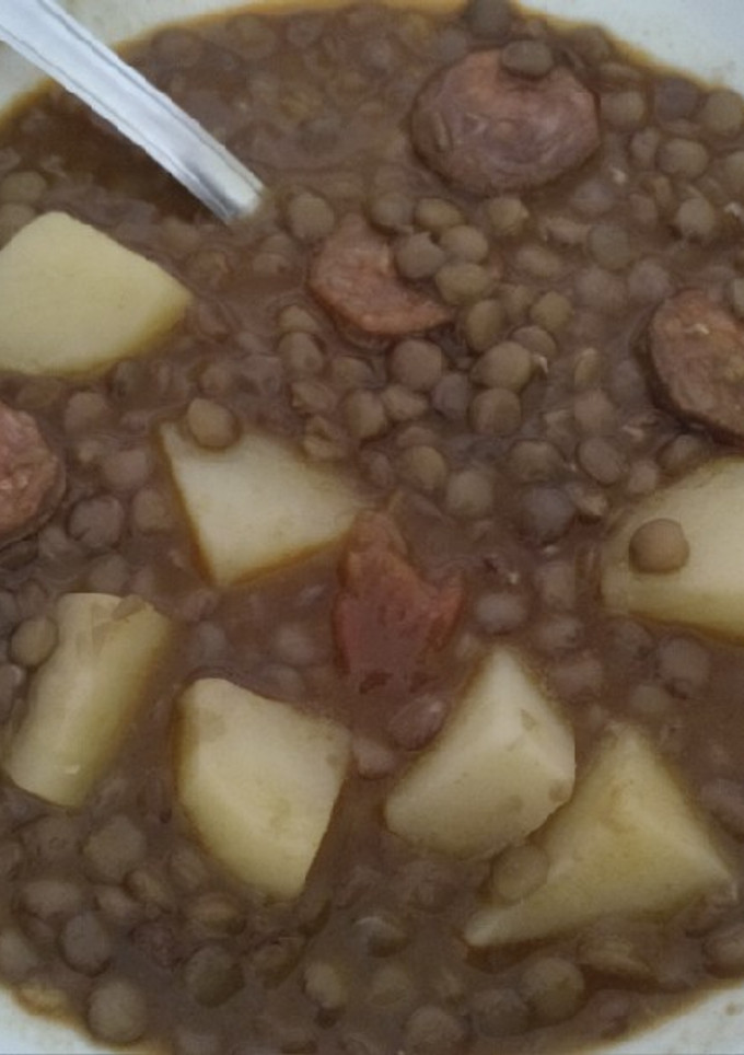Una foto de Lentejas