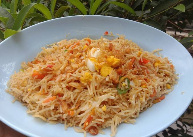 Cara Membuat Mie hun goreng yang Sempurna