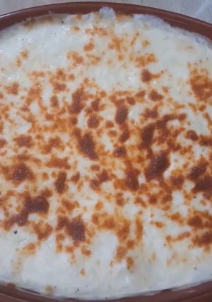 صورة لوصفة مكرونة الجبنة السايحة والموتزريلا
