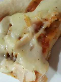 Una foto de Pizza con Queso de Papa