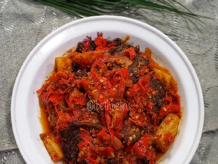Cara Gampang Membuat Resep Dendeng balado yang Sempurna Anti Ribet, Mantap Sekali